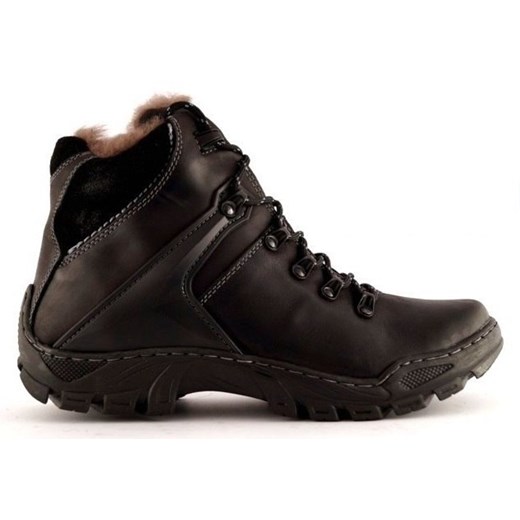Buty trekkingowe męskie zimowe wiązane sportowe
