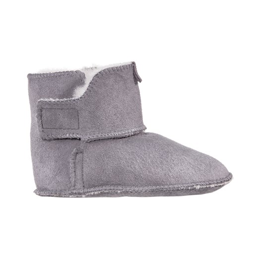 Buty zimowe dziecięce Vanuba skórzane na rzepy emu