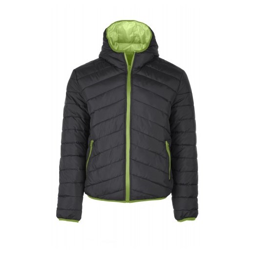 MĘSKA KURTKA BLATO 5901979185796-BLACK/MACAW GREEN HI-TEC XL Iguana Sklep