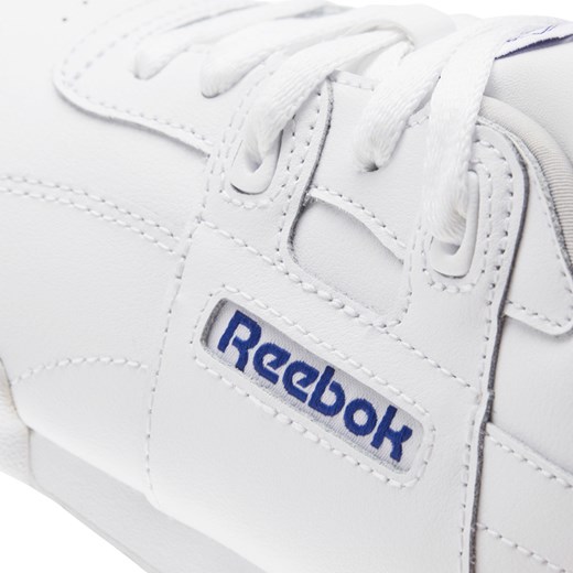 Buty sportowe damskie Reebok Classic workout bez wzorów na koturnie