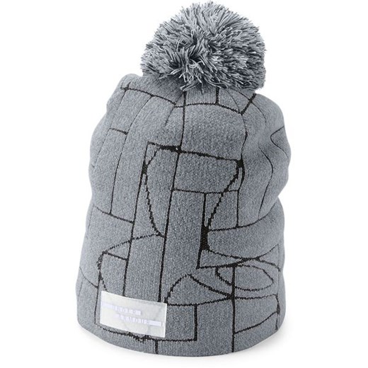 Czapka damska Graphic Pom Beanie Under Armour (szara) Under Armour SPORT-SHOP.pl wyprzedaż