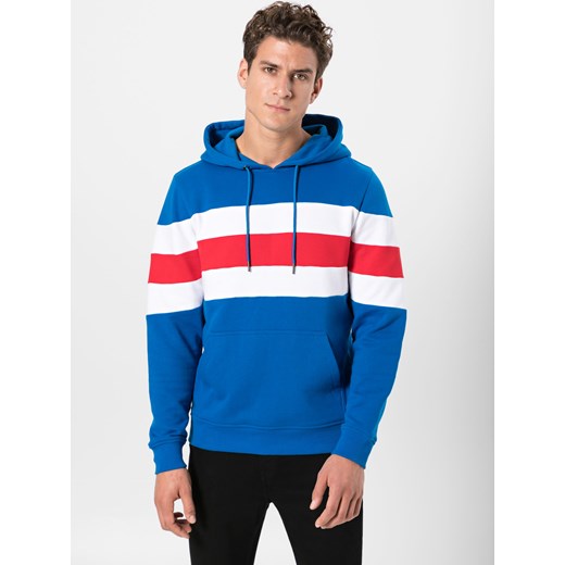 Bluzka sportowa 'Chest Striped Hoody' Urban Classics L AboutYou