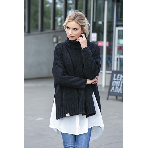 Sweter damski Fobya z golfem