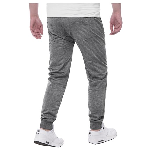 Wyprzedaż joggery dresowe NK7009 - antracytowe