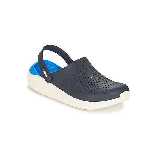Niebieskie klapki męskie Crocs casual bez zapięcia