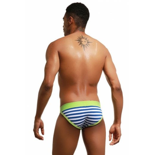 Slipy tanga SEEINNER Magic Stripes (Green)