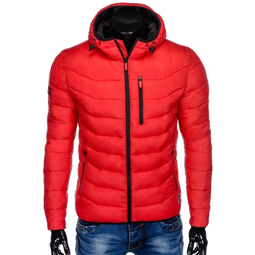 Kurtka męska Ombre Clothing z poliestru casualowa