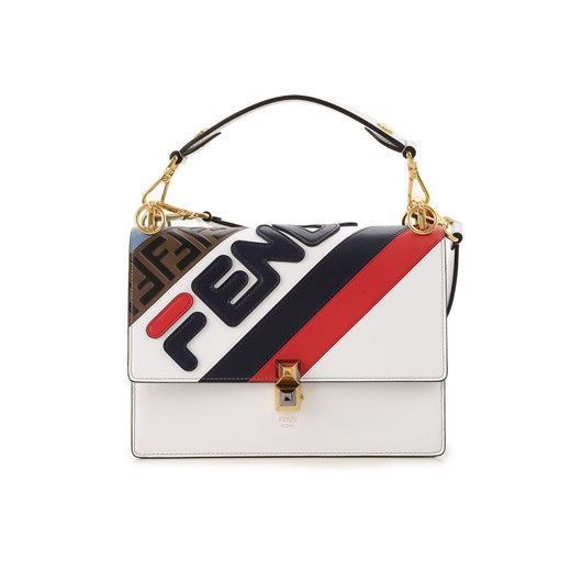 Fendi Torba na Ramię dla Kobiet, biały, Skóra, 2019