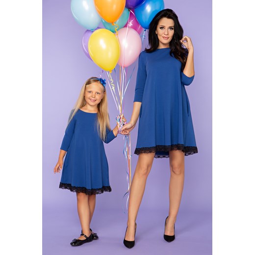 Sukienka mini oversize na co dzień
