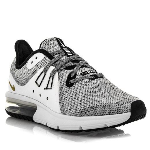 Buty sportowe damskie Nike do biegania air max sequent na koturnie w abstrakcyjnym wzorze