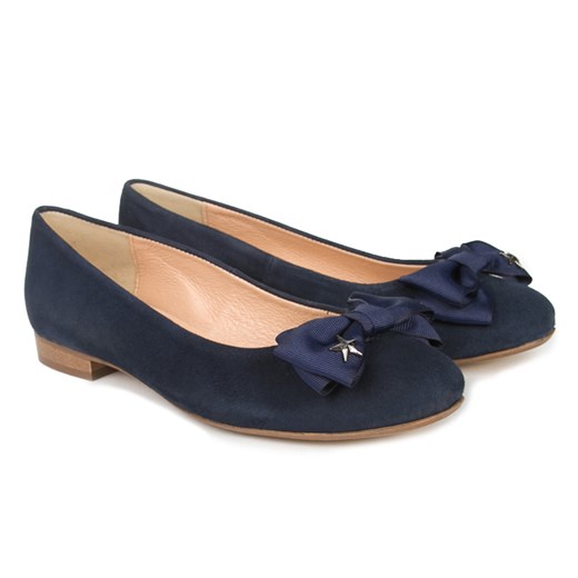 BALERINKI SKÓRZANE W GRANACIE 05/99GR LaFEMME Lafemmeshoes 36 lafemmeshoes.pl