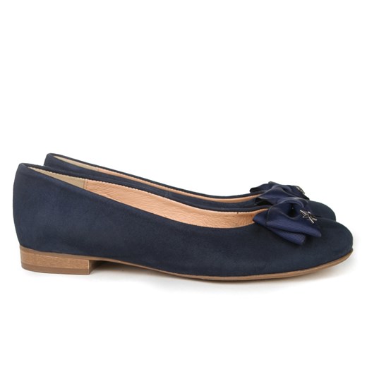 BALERINKI SKÓRZANE W GRANACIE 05/99GR LaFEMME Lafemmeshoes 39 lafemmeshoes.pl