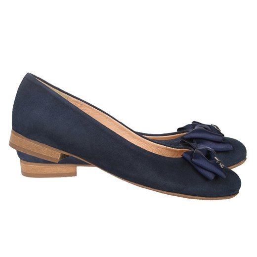 BALERINKI SKÓRZANE W GRANACIE 05/99GR LaFEMME Lafemmeshoes 37 lafemmeshoes.pl