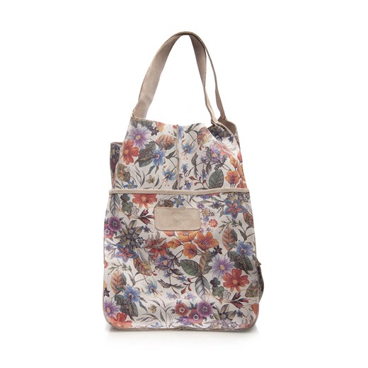 Shopper bag Arturo Vicci na wakacje duża na ramię