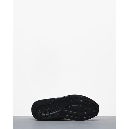 Czerwone buty sportowe damskie Nike do biegania płaskie bez wzorów sznurowane