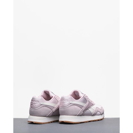 Buty sportowe damskie różowe Reebok na fitness młodzieżowe na płaskiej podeszwie sznurowane