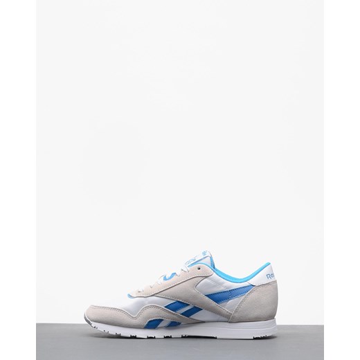 Buty sportowe damskie Reebok nylon wiązane gładkie ze skóry