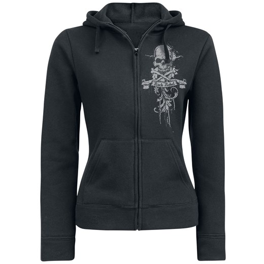 Rock Rebel by EMP - Freaking Out Loud - Bluza z kapturem rozpinana - czarny