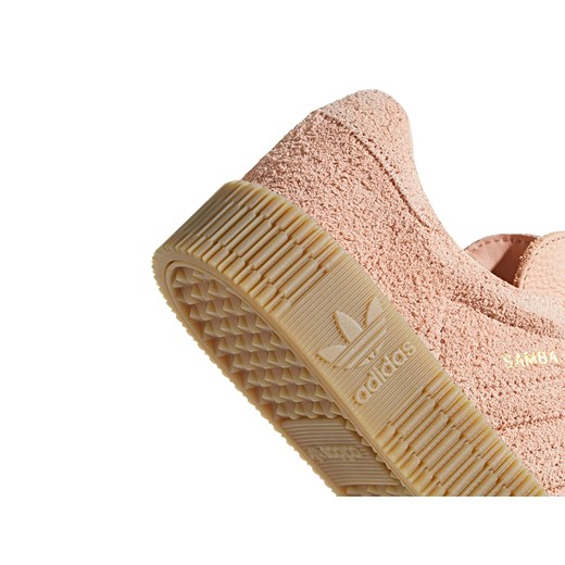 Buty sportowe damskie Adidas gładkie z zamszu