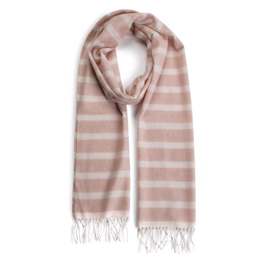 Szalik/chusta różowy Weekend Maxmara casual w paski