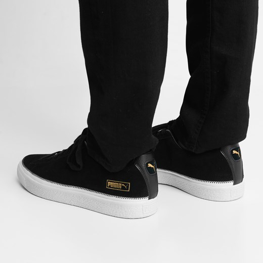 Trampki męskie Puma suede czarne sznurowane