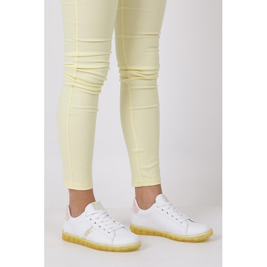 Buty sportowe damskie Casu sznurowane gładkie