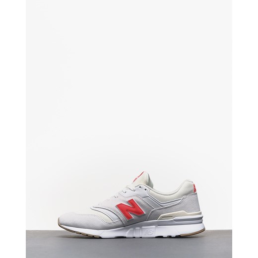 Buty sportowe męskie New Balance białe na lato skórzane