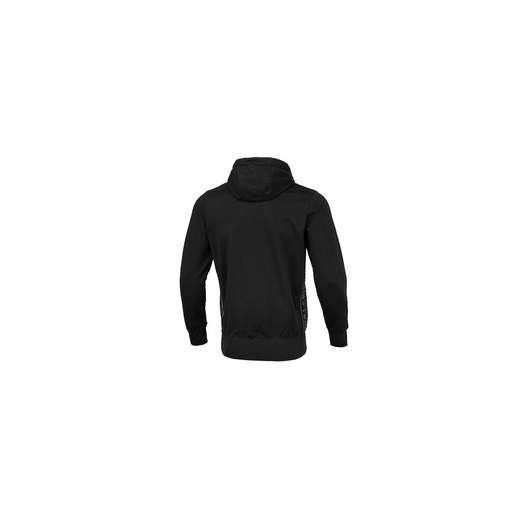 Bluza rozpinana z kapturem Pit Bull French Terry Small Logo'19 - Czarna (139101.9000) Pit Bull West Coast L ZBROJOWNIA