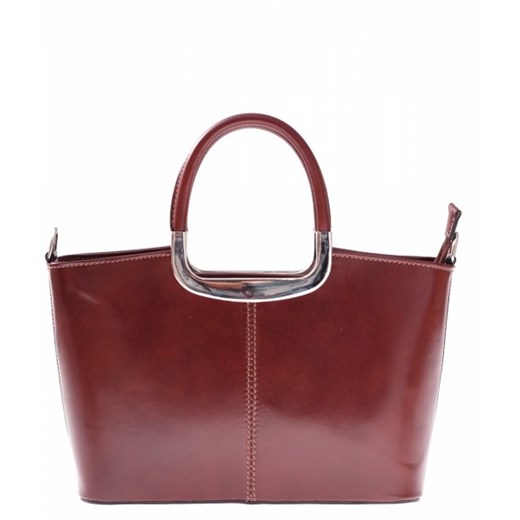 Torebka skórzana Klasyczna genuine leather Brązowa (kolory)