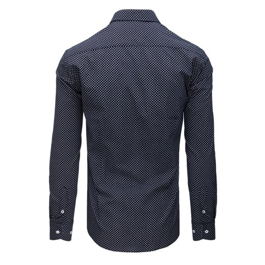 Koszula męska niebieska Dstreet z kołnierzykiem button down