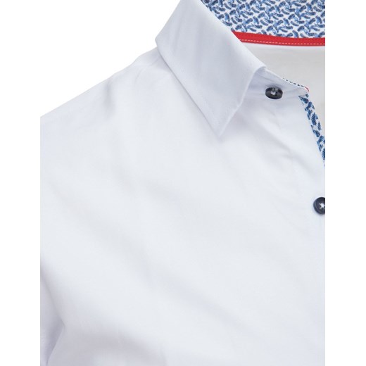 Koszula męska Dstreet z długimi rękawami bawełniana wielokolorowa z kołnierzykiem button down