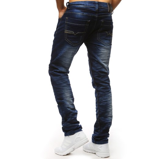 Spodnie jeansowe męskie niebieskie UX1304