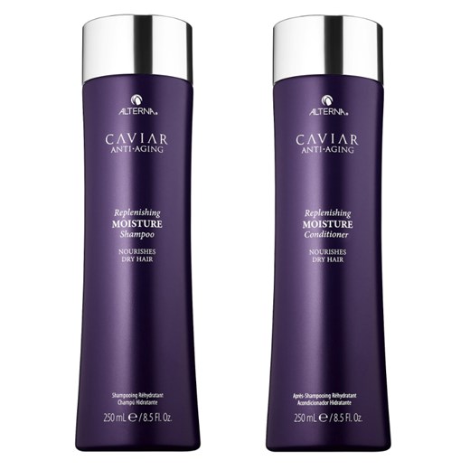 Alterna Caviar Replenishing Moisture | Zestaw nawilżający: szampon 250ml + odżywka 250ml