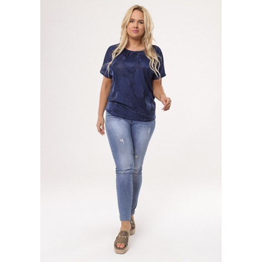 Granatowa Bluzka Be Know Born2be XL/XXL Born2be Odzież
