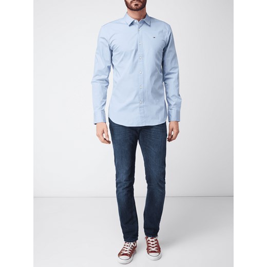Koszula casualowa o kroju slim fit ze streczem