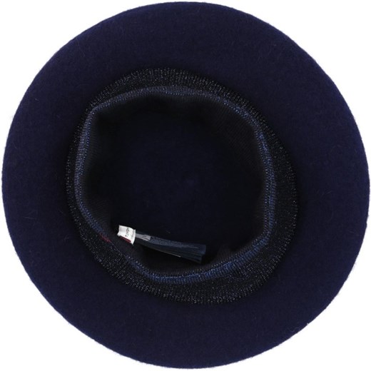 Tommy Hilfiger Wełniany beret TOMMY RIB