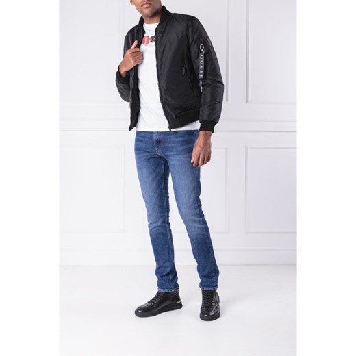 Guess Jeans Dwustronna kurtka bomber | Regular Fit