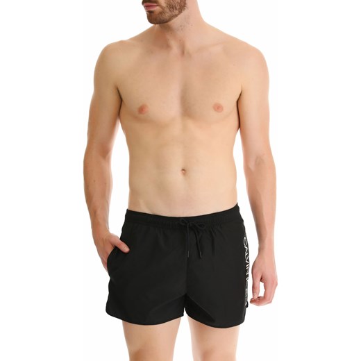 Calvin Klein Spodenki Kąpielowe i Kąpielówki dla Mężczyzn, czarny, Poliester, 2019, L M S XL Calvin Klein XL RAFFAELLO NETWORK