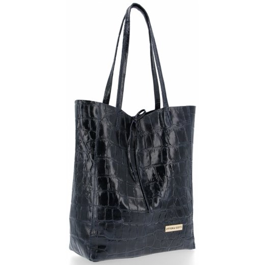 Shopper bag Vittoria Gotti na ramię duża wakacyjna