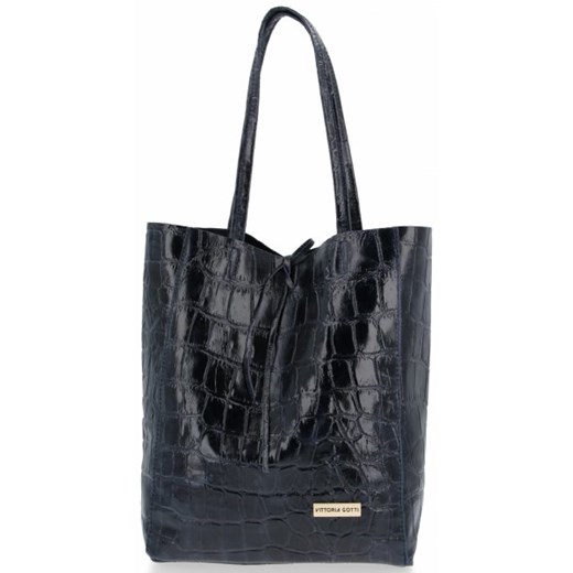 Shopper bag Vittoria Gotti na ramię duża