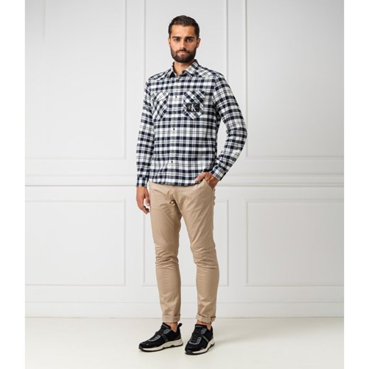 Koszula męska Calvin Klein casual z długim rękawem