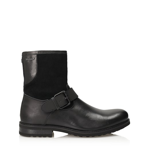 Buty zimowe męskie Kazar bez zapięcia zamszowe