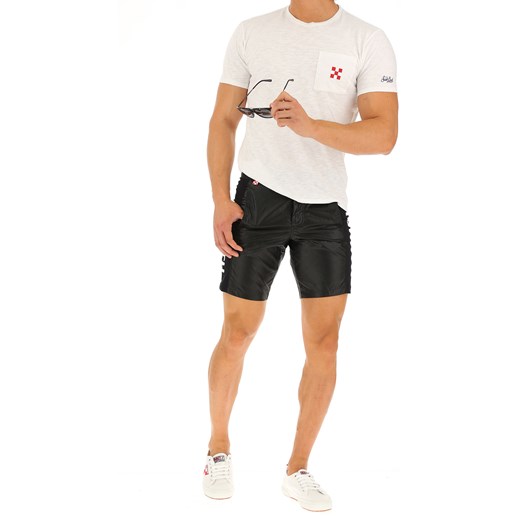 Mc2 Saint Barthelemy Spodenki Kąpielowe i Kąpielówki dla Mężczyzn Na Wyprzedaży, czarny, Poliamid, 2019, S XL