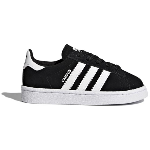 Trampki dziecięce Adidas czarne z zamszu