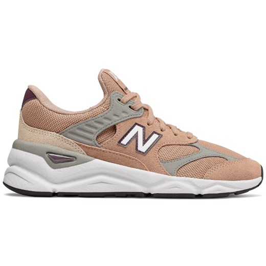 Buty sportowe damskie New Balance dla biegaczy bez wzorów sznurowane