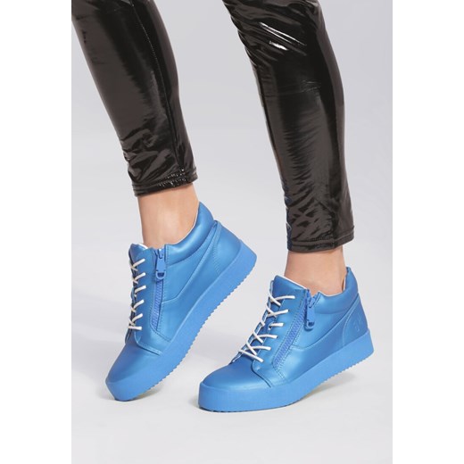 Niebieskie Neonowe Sneakersy Let It Go