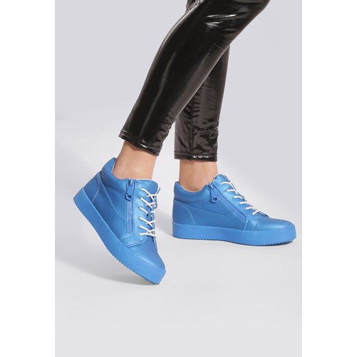 Niebieskie Neonowe Sneakersy Let It Go