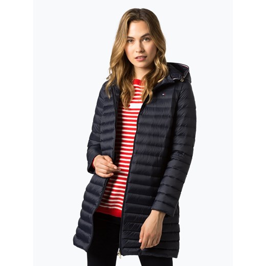 Tommy Hilfiger - Płaszcz puchowy damski, niebieski