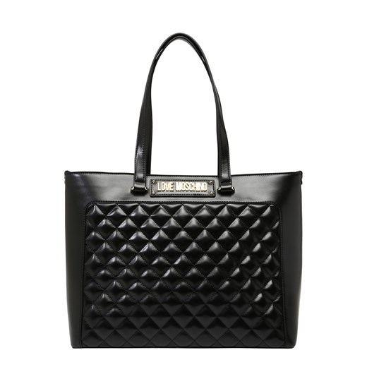 Torba shopper 'BORSA QUILTED NAPPA PU NERO' Love Moschino One Size AboutYou