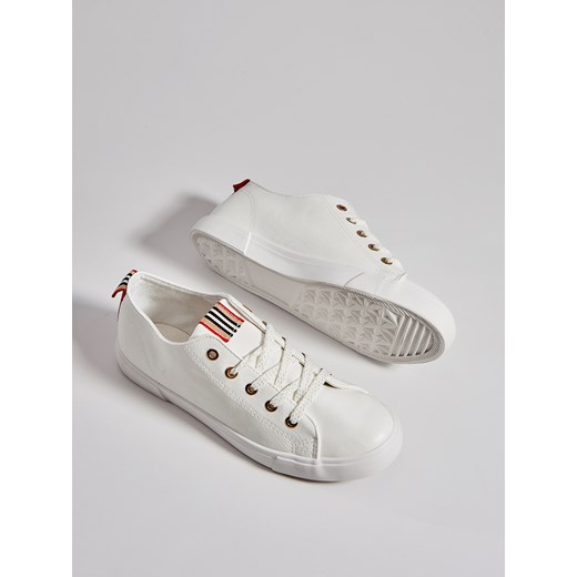 Mohito - Buty sportowe ze skóry ekologicznej - Biały Mohito 36